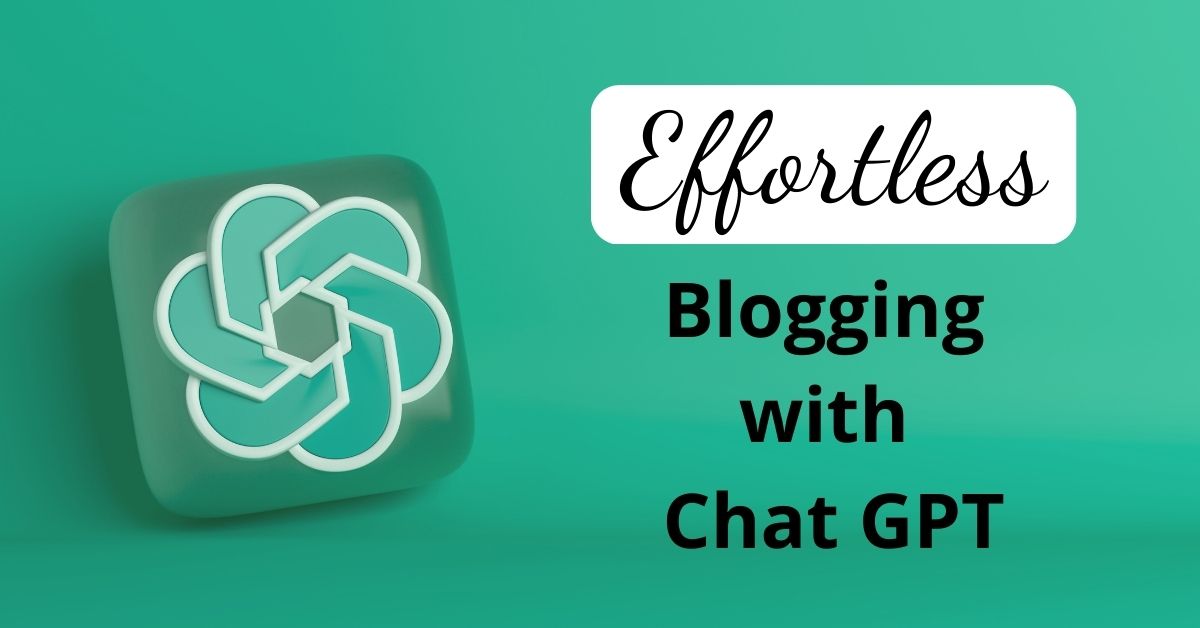 How To Write A Blog Post With ChatGPT